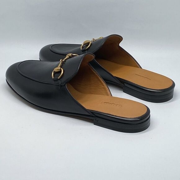 Gucci Princetown Leather Mules - Picture 10 of 14